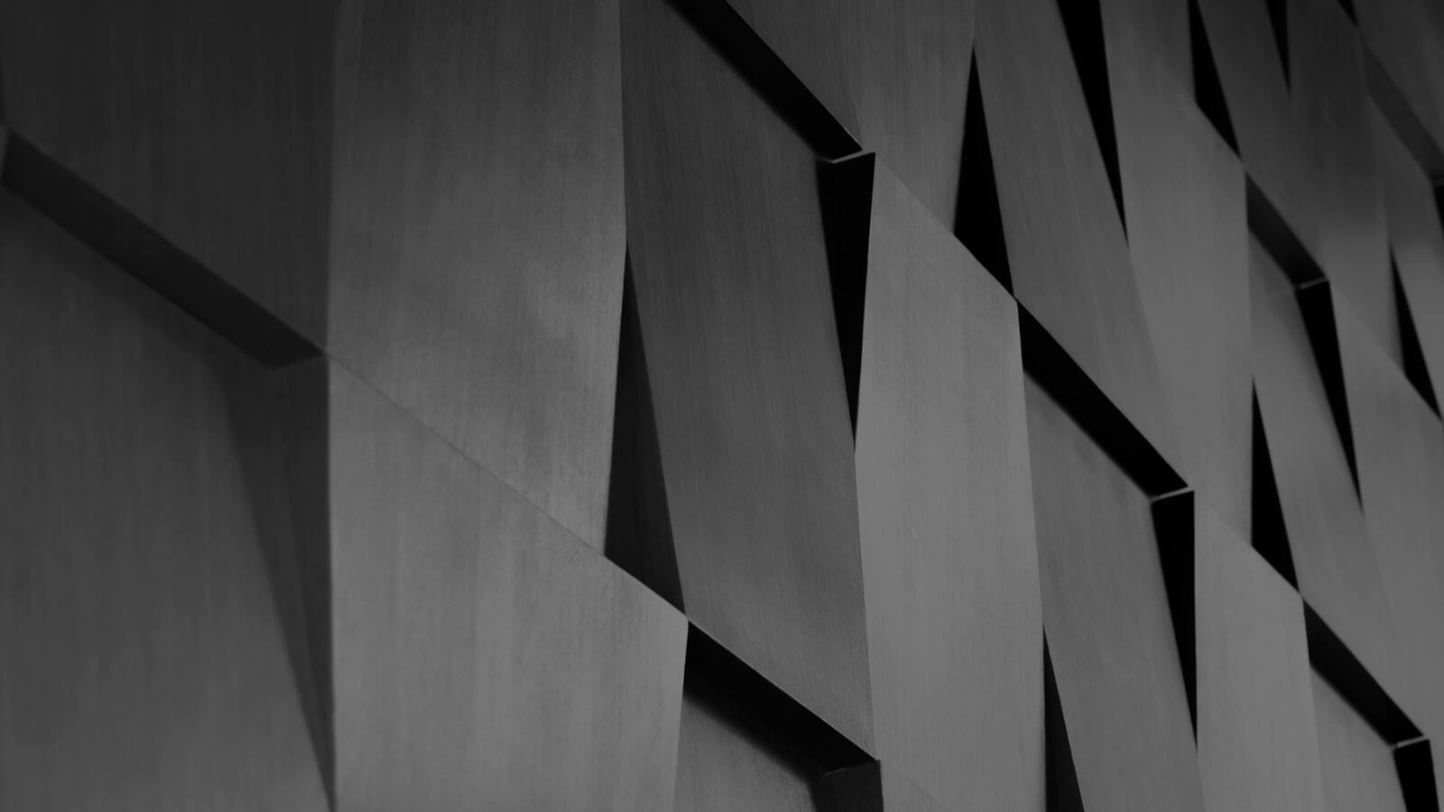 Grey geometric shapes